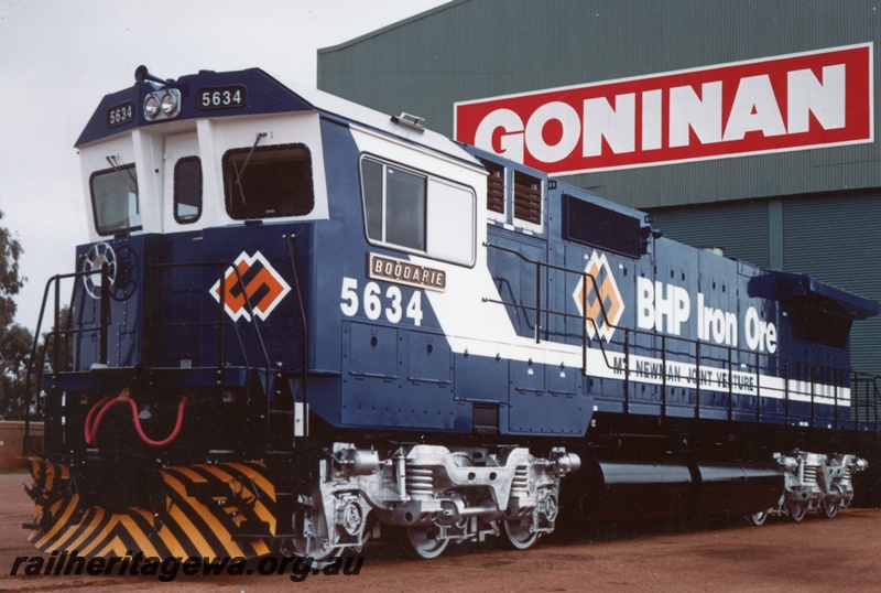 P03545
BHP Iron Ore loco with a 