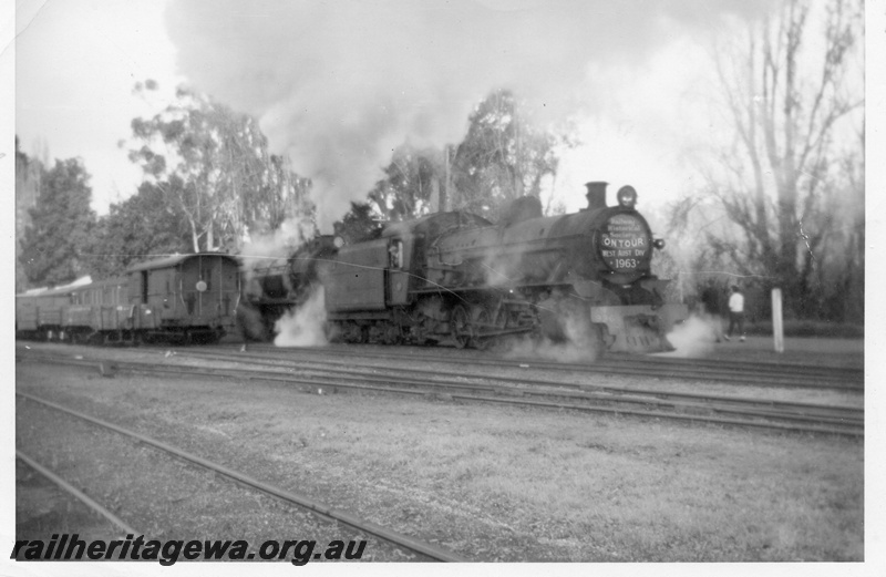 P03561
W class 936 departing Bridgetown, PP line, on an ARHS tour train
