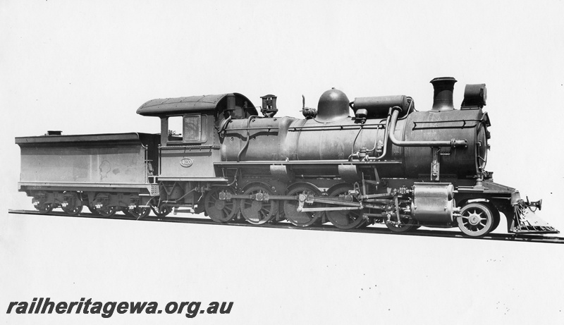 P03592
F class 420 fitted with an ACFI feedwater heater, side view, background has been whited out
