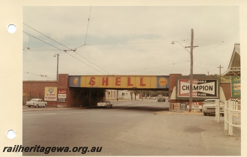 P03782
Subway, West Perth, ER line, motor car passing through, street level view
