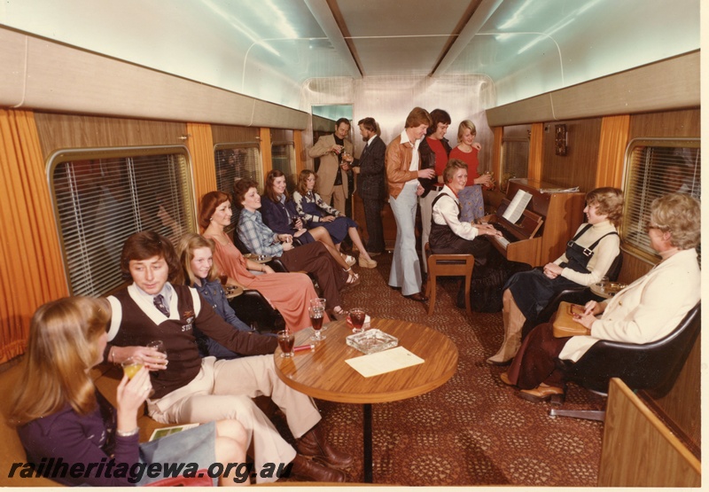 P03870
Interior of first class club car on the Indian Pacific.
