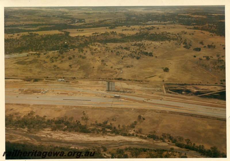 P03982
3 of 3, Aerial view Avon yard, Avon Valley line.
