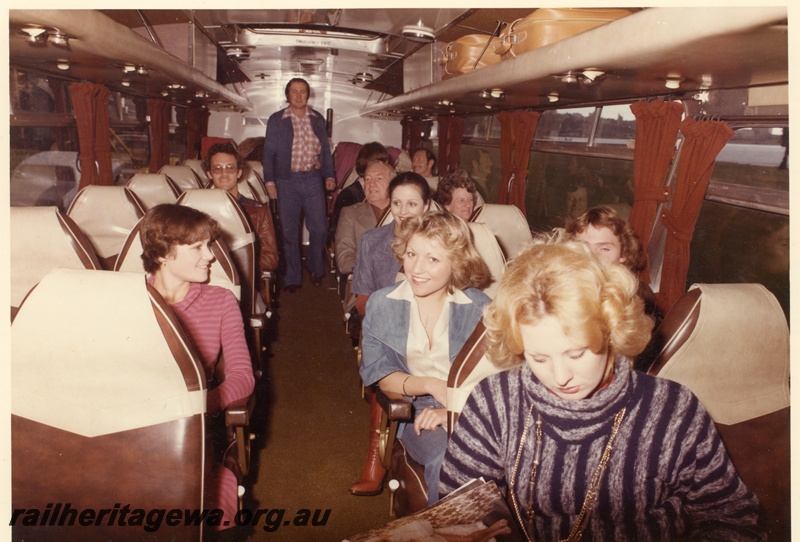 P04048
Hino Westrail bus, interior with passengers
