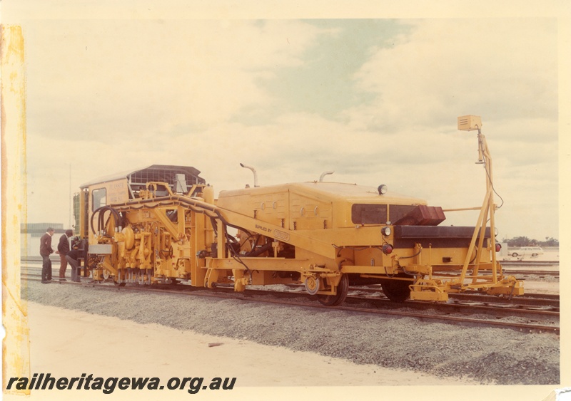 P04180
4 of 4, Plasser track tampering machine in as new condition.
