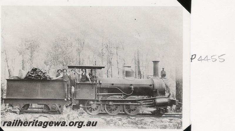 P04455
Kauri Timber Co. loco No.7 at Nannup, RHS view
