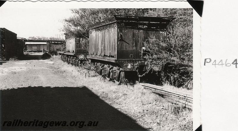 P04464
EX MRWA B class loco tenders at East Witchcliffe
