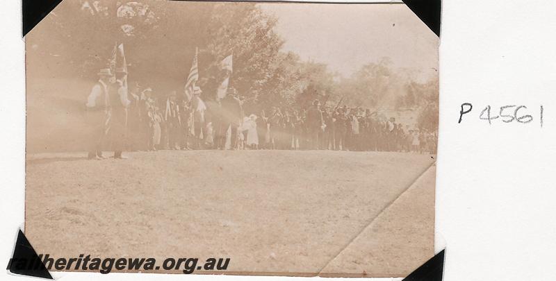 P04561
French Trade Mission visit to Jarrahdale in 1918
