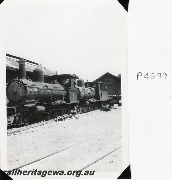 P04599
Millars loco No.72 & No.59 at Yarloop
