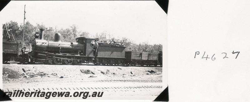 P04627
Millars loco No.59 hauling WAGR wagons
