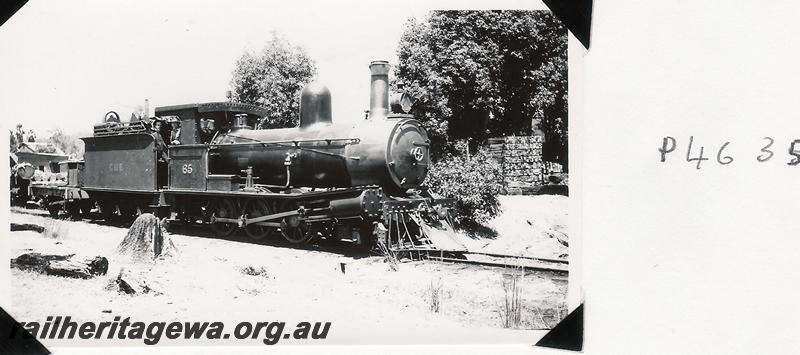 P04635
Millars loco No.65. 3/4 front view
