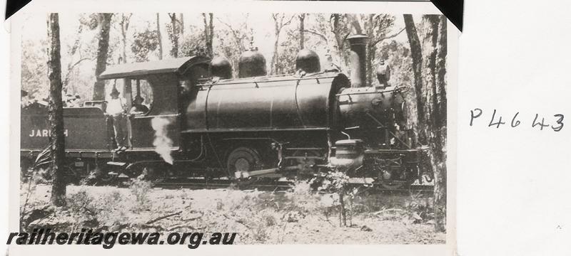 P04643
Millars loco Jarrah. Side view
