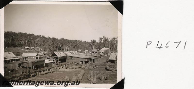 P04671
General view of a Hoffman No.2 Mill, east of Yarloop.
