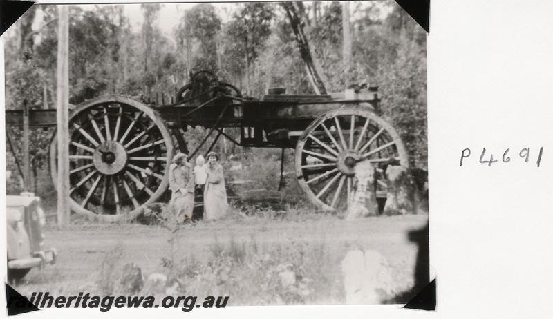 P04691
Millars steam whim derelict in bush
