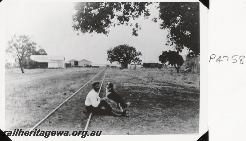 P04758
Derby tramway, view along track
