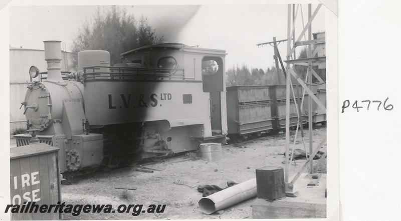 P04776
Lake View & Star mine Orenstein & Koppel loco, derelict
