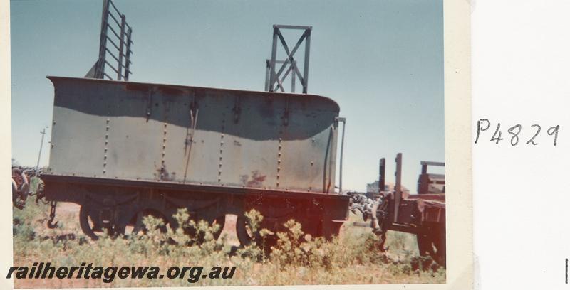 P04829
Lakewood Firewood Co. G class loco, side view of tender.
