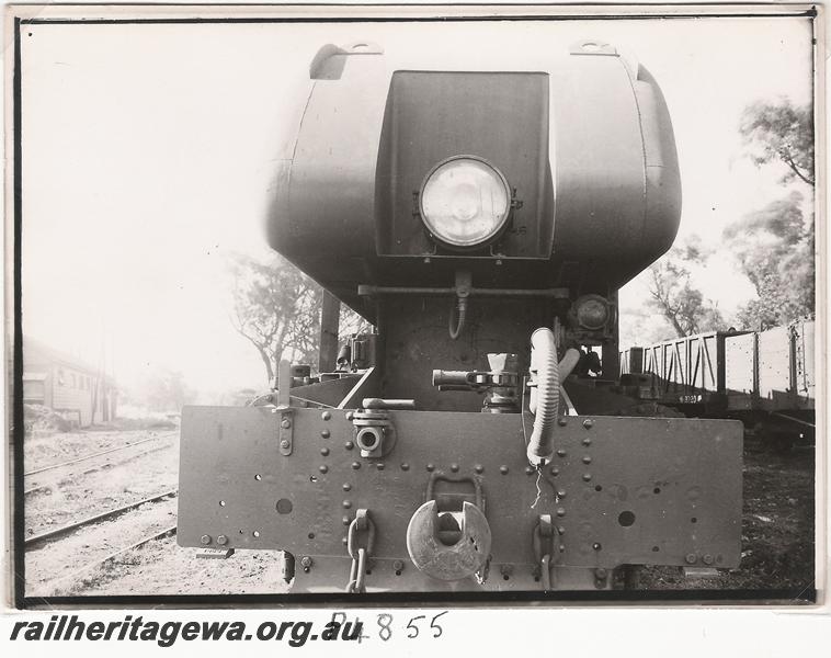 P04855
ASG class Garratt front on view showing buffer beam and front of tank
