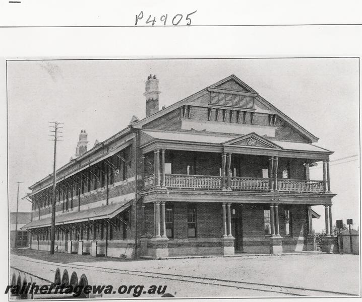 P04905
Chief Mechanical Engineer's office, Midland Workshops, photo from 