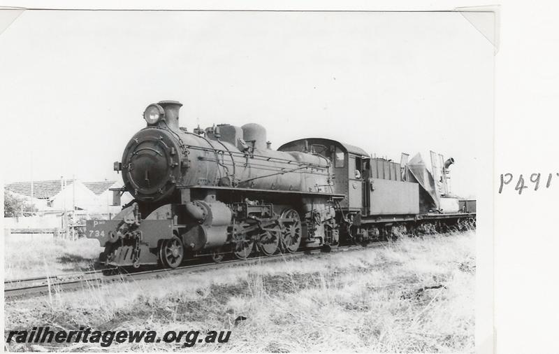 P04917
PMR class 734, entering Bunbury, SWR line, on No.23 goods
