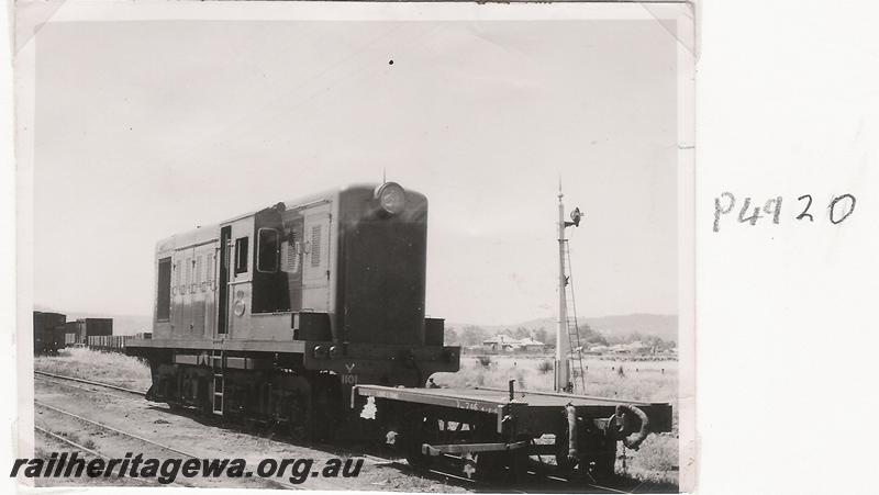 P04920
Y class 1101, I class 746 shunters float, Midland.
