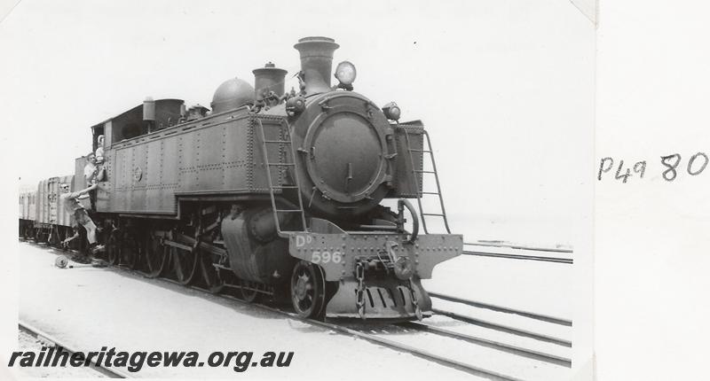 P04980
DD class 596, Leighton, on Perth bound suburban goods
