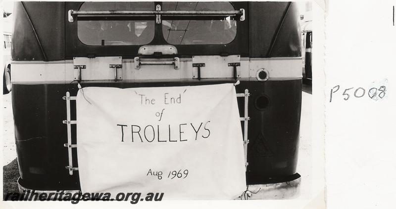 P05008
The last run of trolley buses in Perth, special tour by the WA Div of the ARHS
