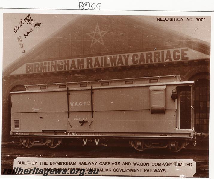 P05069
C class 86 brakevan, later reclassified as a Z class van
