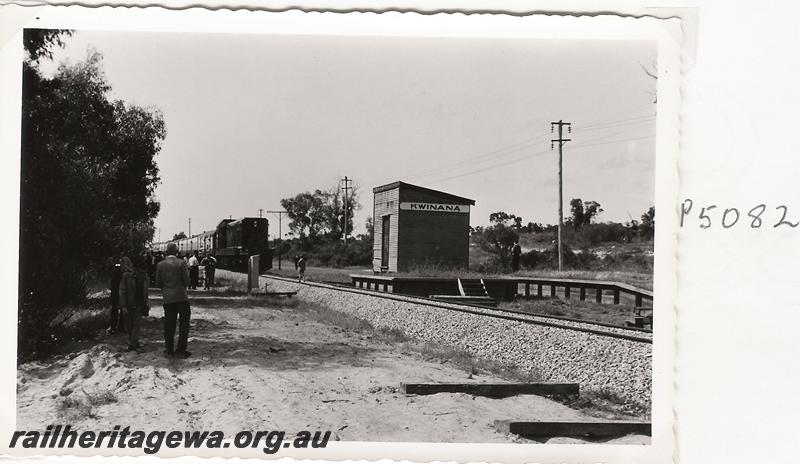 P05082
Out of shed, Kwinana, ARHS tour train
