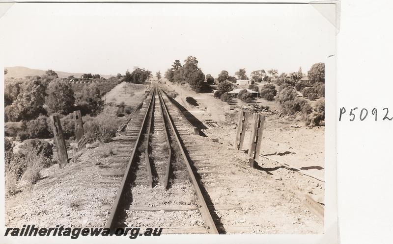 P05092
Trestle bridge, Upper Swan, MR line, MRWA style of trestle bridge,
