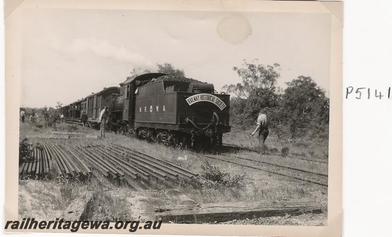 P05141
MRWA loco class 18, Upper Swan Bridge, MR line, ARHS tour train
