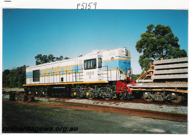 P05159
South Spur Rail R class 1902, Keysbrook. On sleeper train
