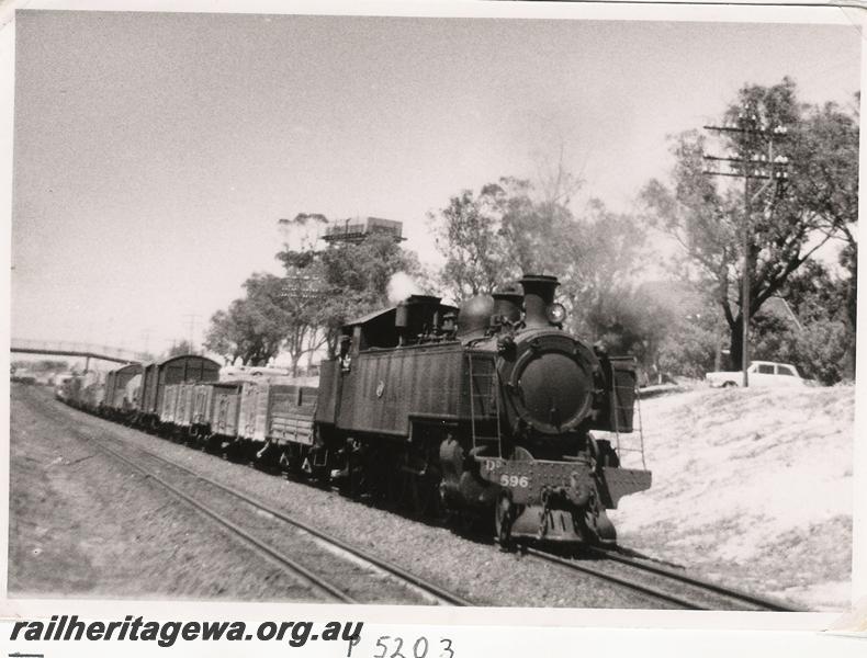 P05203
DD class 596, East Perth, suburban goods
