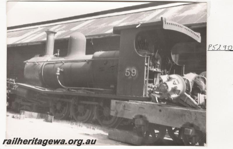 P05290
Millars loco No.59, Yarloop, with out tender
