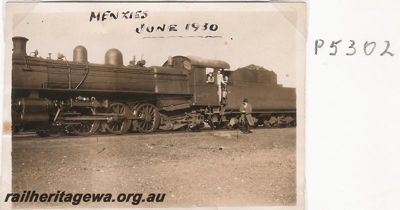 P05302
P class 442 (renumbered P class 502 on 13.12.1946). Menzies, KL line
