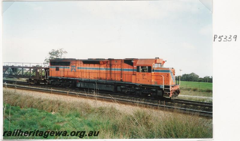 P05339
L class 272, departing Forrestfield, interstate freight train
