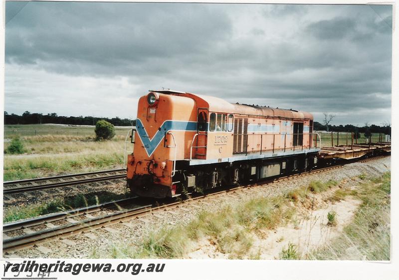 P05344
C class 1702, en route to Forrestfield after delivering rail for the Northern Suburbs Railway
