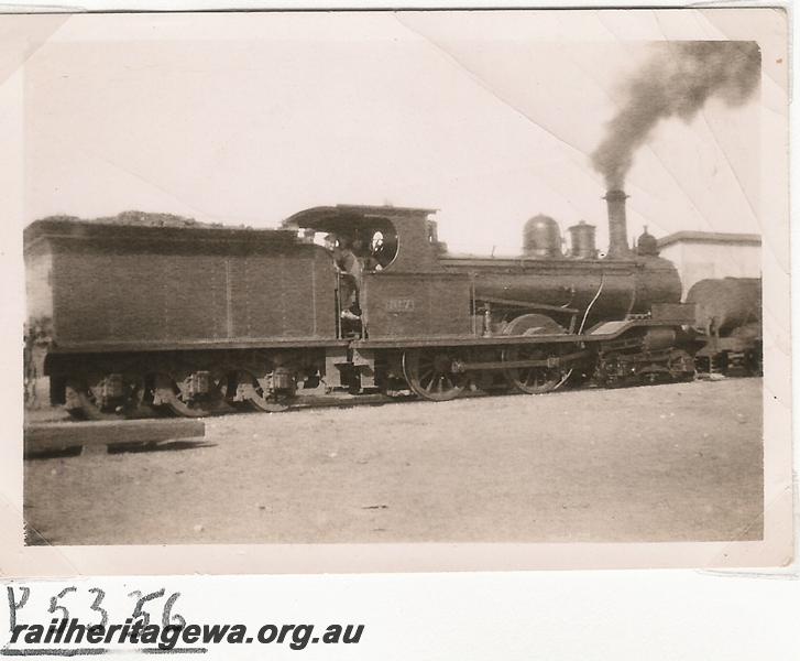 P05356
MRWA B class 7, Coomberdale, MR line, hauling ballast train
