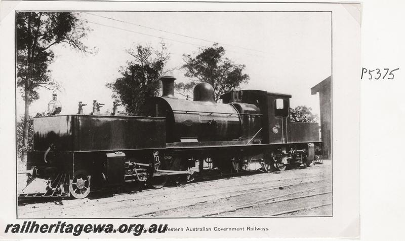 P05375
M class 388,Garratt locomotive, front and side view
