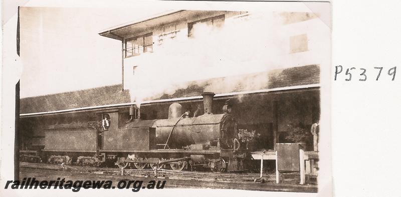 P05379
O class 214, station building, signal box, Brunswick Junction, SWR line
