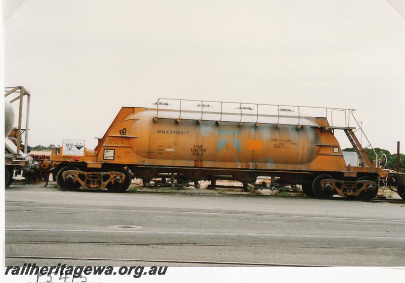 P05415
WNA class 31163-T. Standard Gauge hopper, side view
