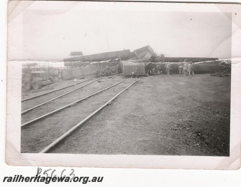 P05663
3 of 8 photos of a collision at Canna, EM line involving X class 1029 