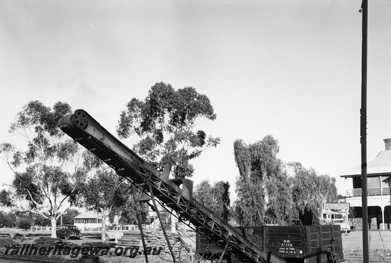 P05727
MRWA AC class 172 wagon, coal conveyor, Mingenew, MR line
