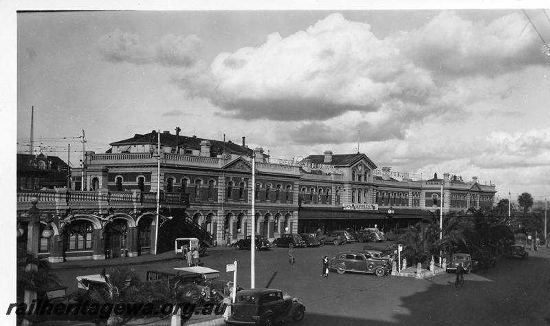 P05795
Perth Station, street side, looking east 
