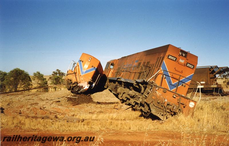 P05874
1 of 4 photos of derailment at Goomalling, AB class 1536, P class 2002 