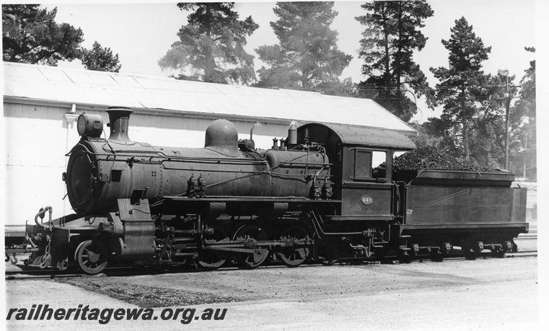 P05901
FS class 449, Narrogin, GSR line, side view
