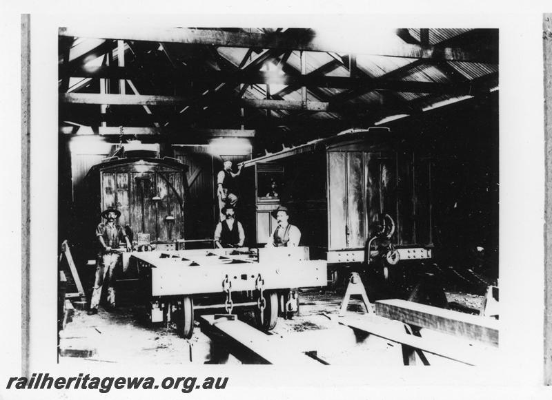P05950
Millars Workshops, Yarloop, internal view, copy photo
