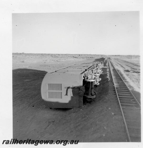 P06036
VB class van derailed, between Austin and Moyagee, NR line
