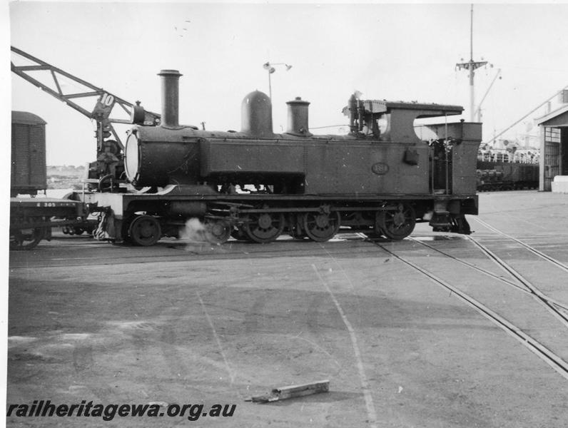 P06138
B class 181, Fremantle Wharf, side view, shunting
