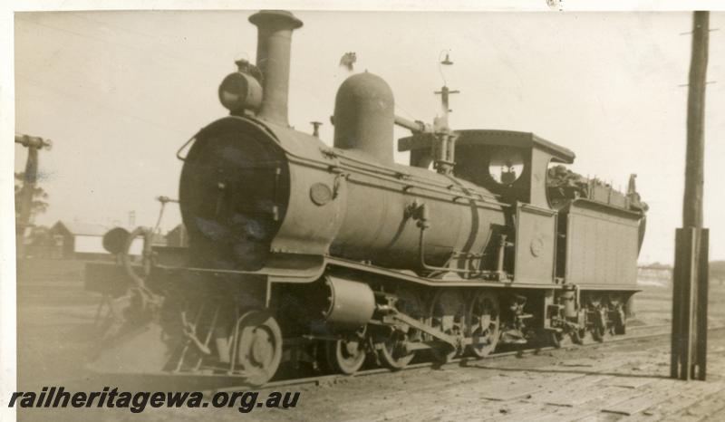 P06187
G class 125, East Perth Loco Depot, front and side view
