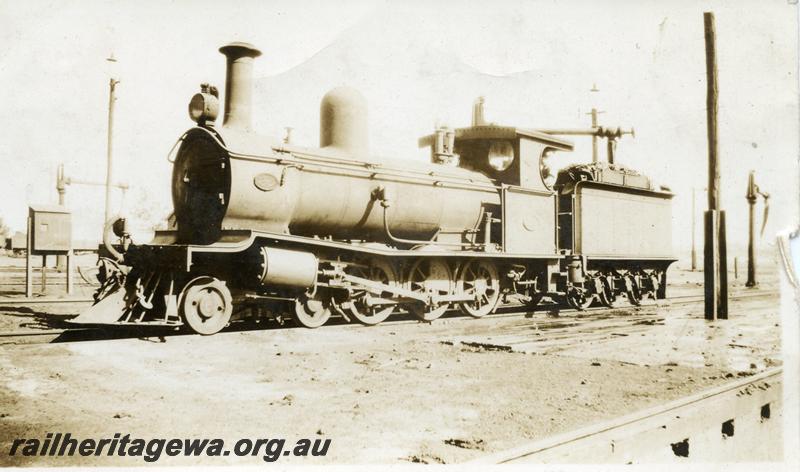 P06216
G class 125, East Perth Loco Depot, front and side view
